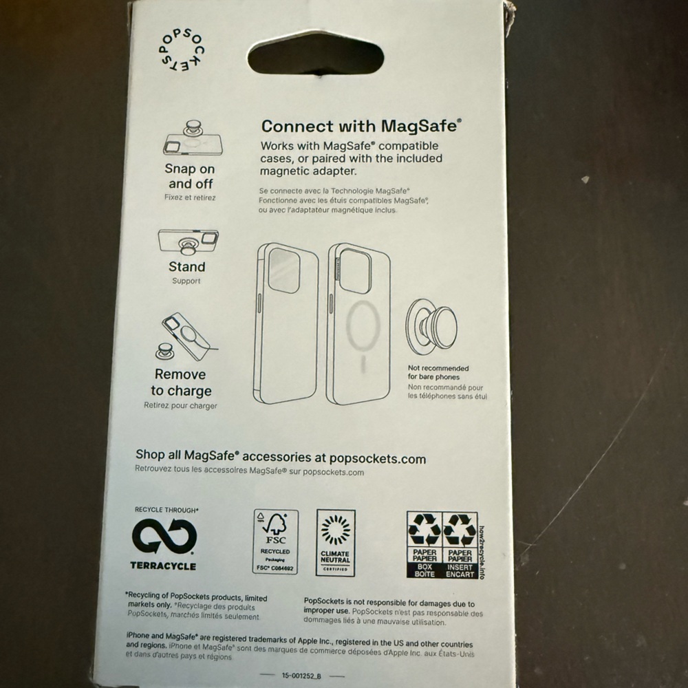 PopSocket Summer Flamingo MagSafe Phone Grip & Stand - Picture 3 of 3